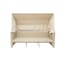 Deko Living Outdoor Wicker Patio Sofa with Canopy & Ottoman Set COP30007 - alternate 7